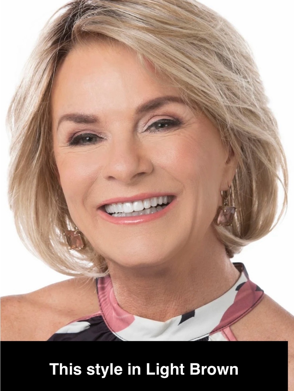 Toni Brattin FLATTERING Plus, Light Brown, HF, Synthetic Wig, NWT